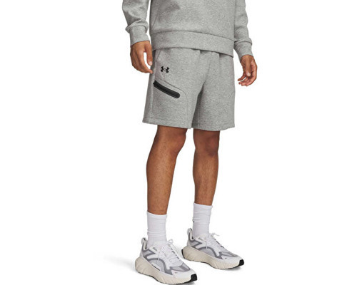 Ua Unstoppable Flc Shorts Erkek Günlük Şort 1379809-011 Gri
