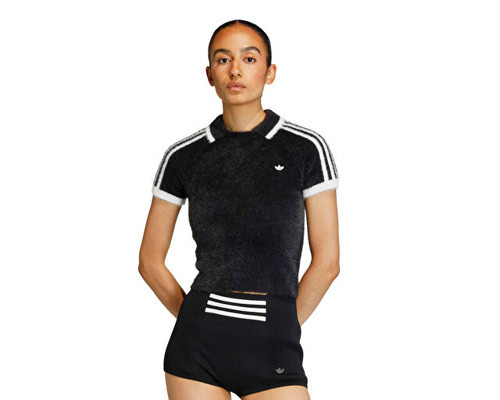 Knit Cali T Kadın Günlük Tişört KD2428 Siyah