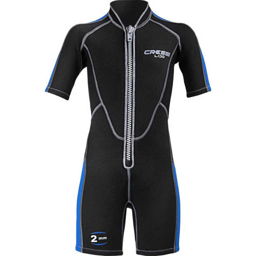 Lido Junior Shorty Dalış Elbisesi BLACK / BLUE-2MM - M (10/11 YAŞ)