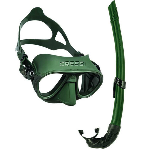 Calibro Maske Corsica Şnorkel Seti WHITE