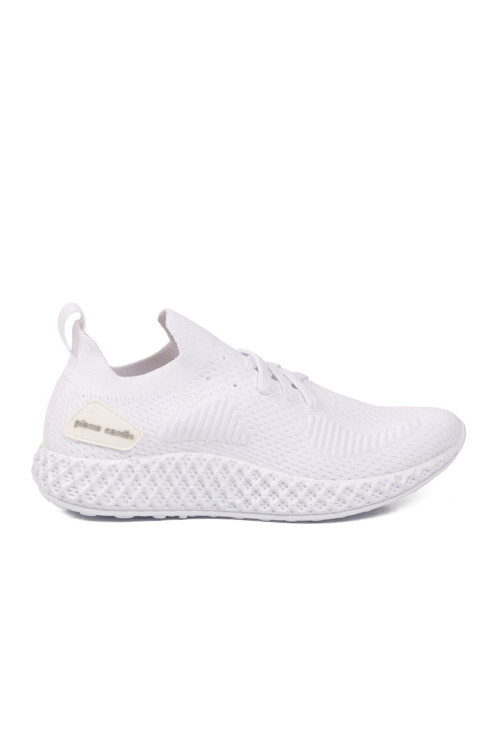 Beyaz Fileli Hafif Kolay Giyilebilir Unisex Spor Ayakkabı PC-32711 G