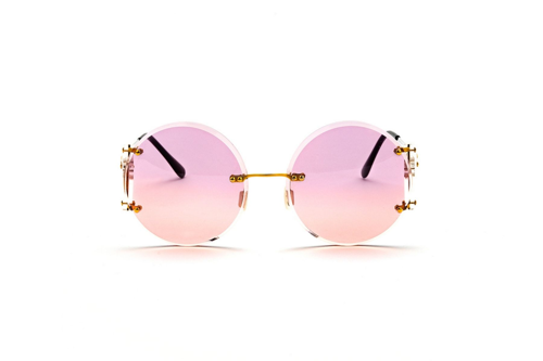 1454 32 ROUND GLD PINK 54