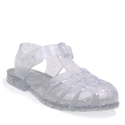 S10329 Clasıca Crıstal Beyaz Günlük Kız Çocuk Sandalet