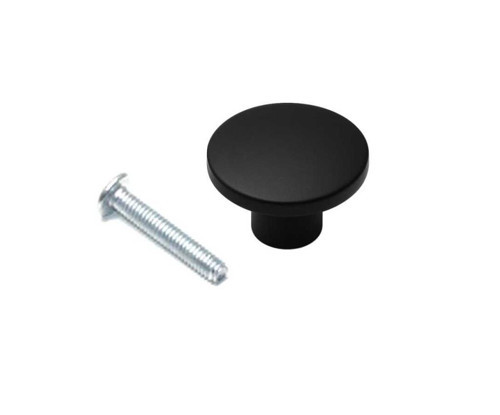 696/35 Ahu Düğme Siyah Kulp