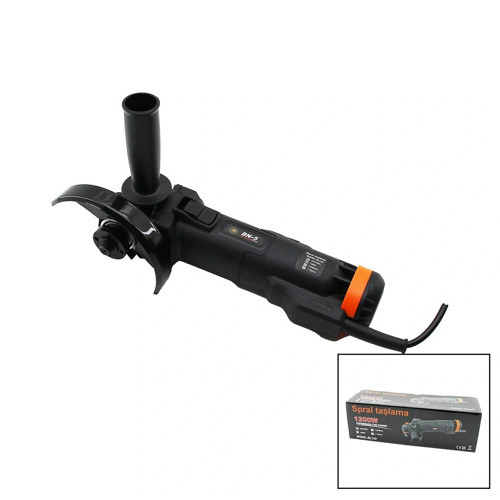 SPRAL TAŞLAMA 1200W SİYAH - TURUNCU 11000/min - 125mm BLL-02 (5047)