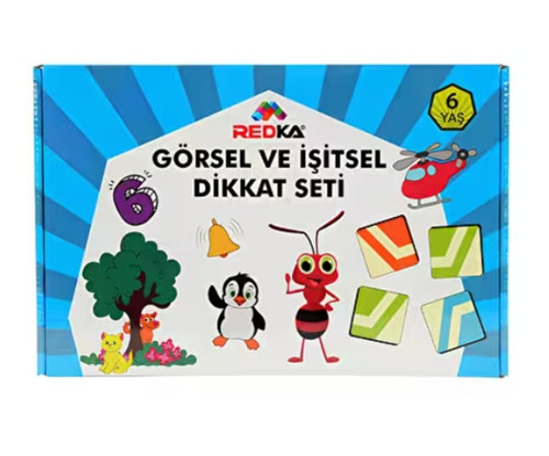 Görsel ve İşitsel Dikkat Seti 6 Yaş