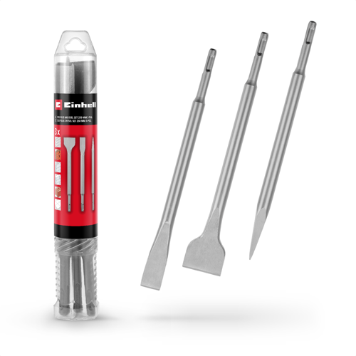 Orijinal 3 Parça SDS Plus Keski Set, 250 mm 49247200
