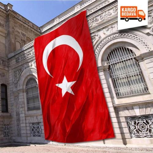 Türk Bayrağı 600x900 cm Paraşüt Kumaş