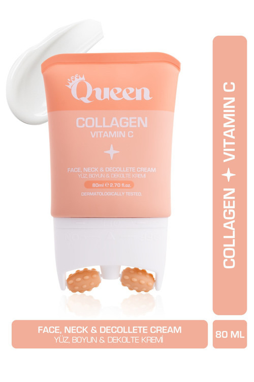 Kolajen + C Vitamini Yüz, Boyun & Dekolte Kremi 80 ml