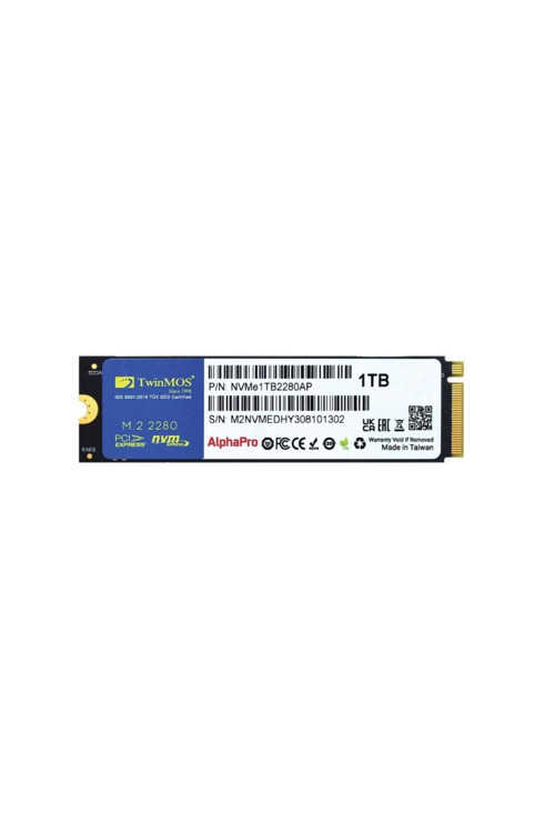 1Tb M.2 Pcie Gen3 Nvme Ssd (3600-3250Mb-S) Nvme1Tb2280Ap Tlc 3Dnand Ssd Harddisk