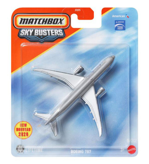 Matchbox Sky Busters - Boeing 787 - American - JJW14