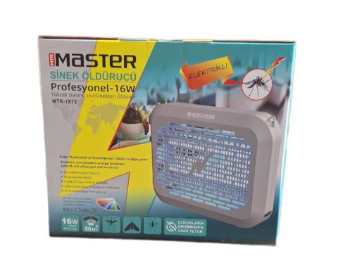 MTR-1X13 SİNEK ÖLDÜRÜCÜ KOVUCU CIZ CİHAZI 16W BEYAZ