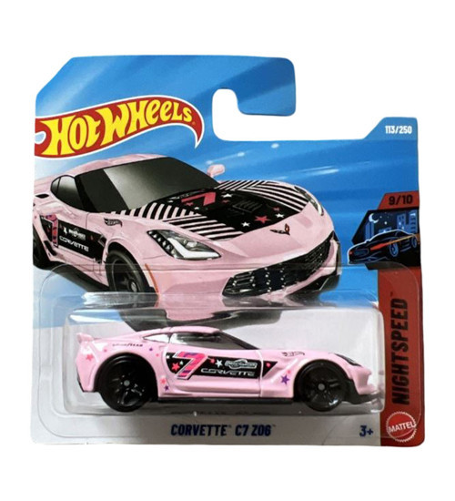 - Corvette C7 Z06 - Pembe (1/64 JJJ73