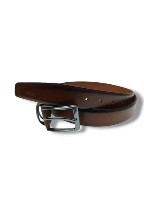 K140-26 Hakiki Deri Klasik Erkek Kemer 125 Cm