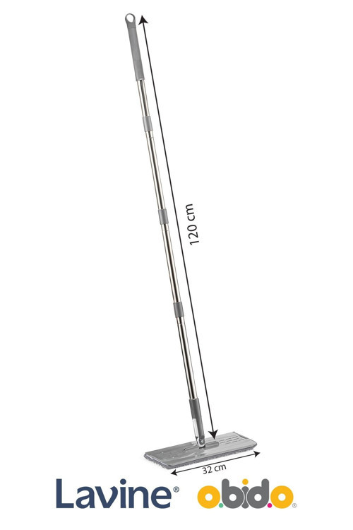 Sillgech Flat Mop 3'lü Sap Set Tablet Yedek Sap + Palet + Mikrofiber Bez