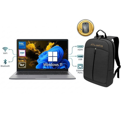 Expertbook P1 P1503CVA ATL75 CORE 7 240H 40GB Ram 1TB SSD 15.6'' W11Pro Notebook + Çanta&Mouse