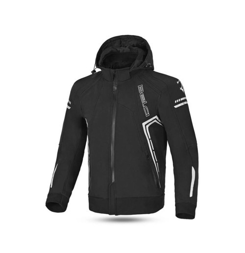 Chaqueta Breeze Erkek Motosiklet Mont L Beden Siyah / Gri
