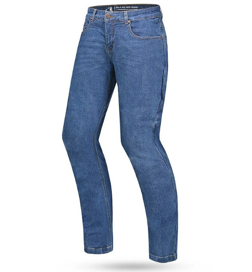 Rio Blue Erkek Motosiklet Korumalı Jean Pantolonu 32 Beden