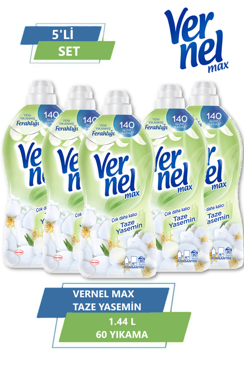 Max Taze Yasemin 1.44l 60 Yıkama 5'li Set