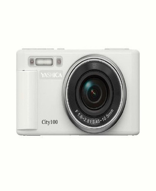 Yashica City 100 Beyaz Dijital Fotoğraf Makinesi