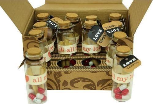 Dilek Şişesi Love 12'li Paket Hediyelik
