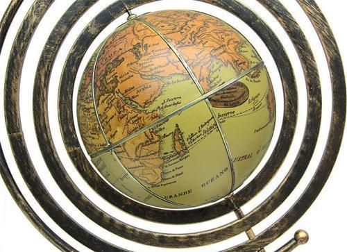 Dünya Küre Yerküre Standlı ZodiacDekoratif Hediyelik