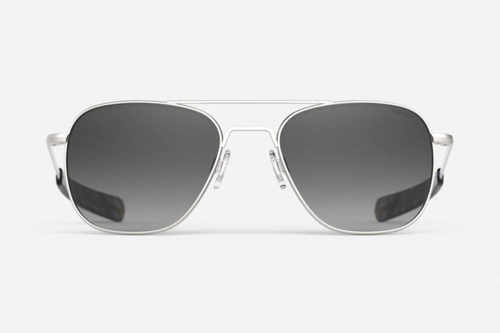 AF366 AVIATOR SATIN SILVER 58 Unisex Güneş Gözlüğü