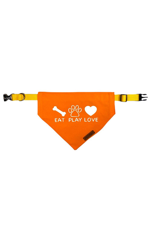 Eat Play Love Kedi Ve Köpek Tasma Fular Bandana