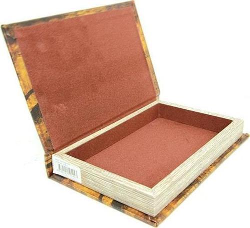 Kutu Kitap Nota Kitap Kutusu Dekoratif Hediyelik