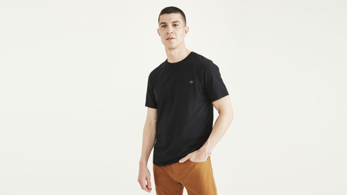 T3 CREWNECK TEE BEAUTIFUL BLACK Erkek Yeşil T-Shirt - A3143