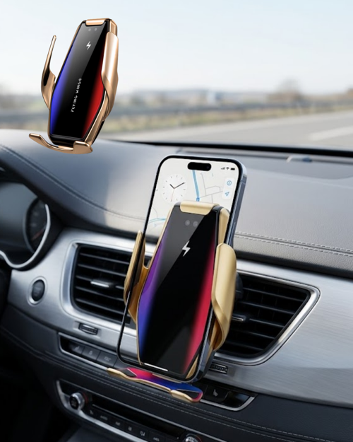 Tekno Akıllı Araç İçi Telefon Tutucu Kablosuz Şarj Ve Otomatik Açılır Kapanır Sistem 2026