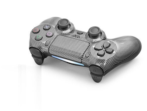 Gamepad Ps4 Uyumlu - Siyah Beyaz ND400X