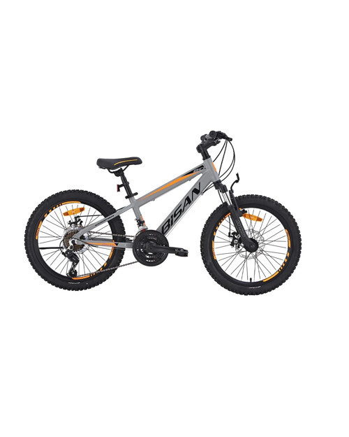 COOPER ERKEK DAĞ BİSİKLETİ 35 CM MD 26 JANT 21 VİTES METALİK GRİ SİYAH TURUNCU