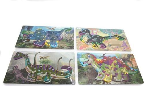 1 Adet Puzzle Dinazor Yapboz