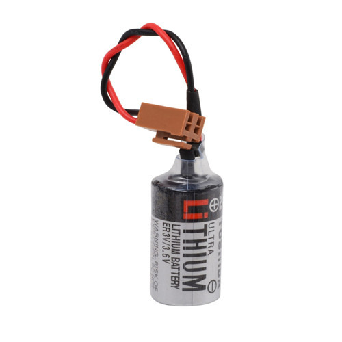 Toshiba Er3V 3.6V 1/2Aa Size Lithium Pil - Kahverengi Soket