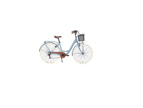 SORRENTO-S KADIN ŞEHİR BİSİKLETİ 44CM V 28 JANT 7 VİTES BEBE MAVİ SİLVER