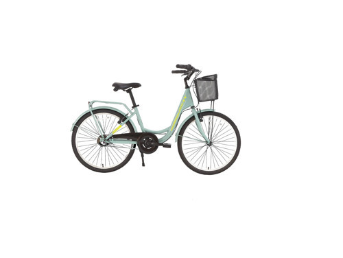 SORRENTO KADIN ŞEHİR BİSİKLETİ 44CM V 26 JANT 3 VİTES YEŞİL SİLVER