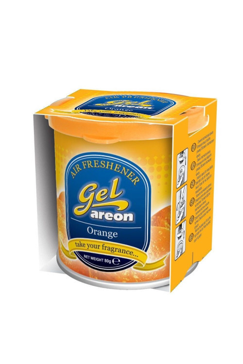 Yoğun Esanslı Jel Oda Ortam Kokusu Portakal Aromalı