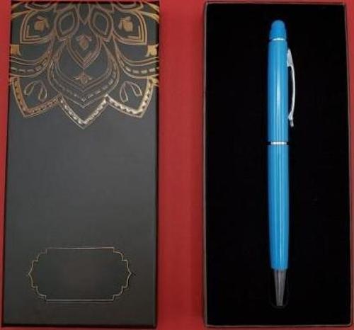 Tükenmez Kalem Turkuaz Dekoratif Hediyelik