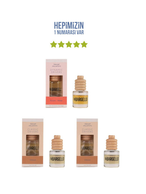 Karpuz-Mango + 2x Odunsu Araç Parfümü 8 ml