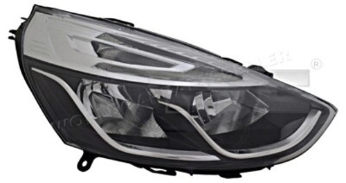 Renault Clio Ön Far Elektrikli Motorlu Hatchback Sağ 2016- (Oem No: 260103317R)