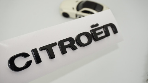 Citroen C4 C5 B7 Nemo Berlingo Bagaj Siyah Yazı Logo Amblem