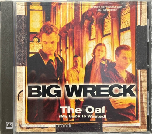 (Plak Değildir CD dir) CD Big Wreck The Oaf CD