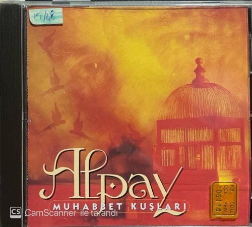 (Plak Değildir CD dir) CD Alpay Muhabbet Kuşları Sarı Bandrollü CD