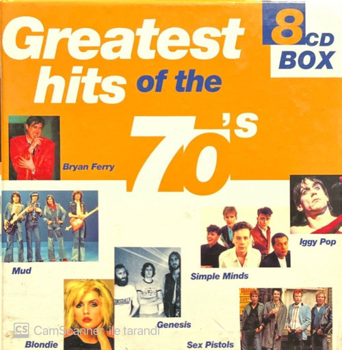(Plak Değildir CD dir) CD Greatest Hits Of The 70's 8 CD Box Set