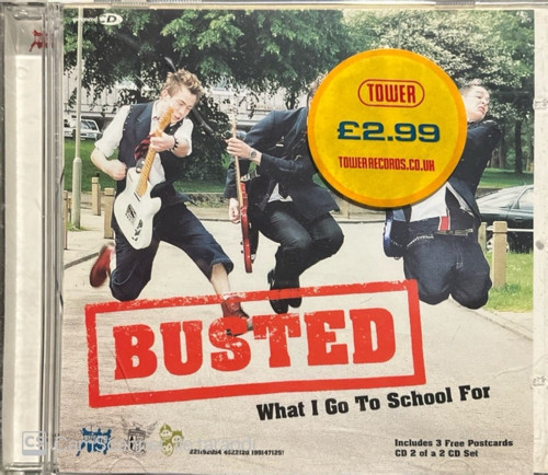 (Plak Değildir CD dir) CD Busted What I Go To School For CD