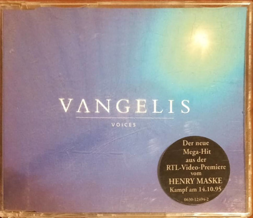 (Plak Değildir CD dir) CD Vangelis Voices CD