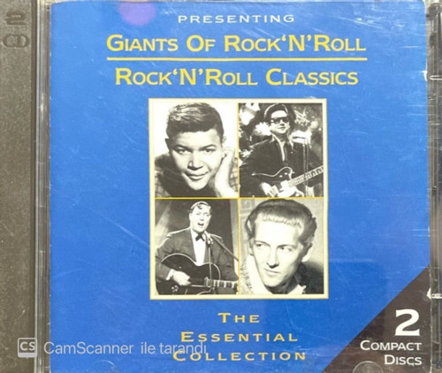 (Plak Değildir CD dir) CD Giants Of Rock 'N' Roll Rock 'N' Roll Classic The Essential Collection 2 Double CD