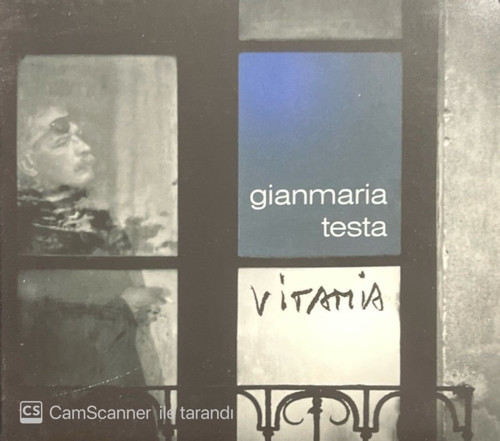 (Plak Değildir CD dir) CD Gianmaria Testa Vitamia CD