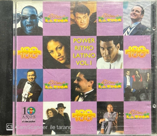 (Plak Değildir CD dir) CD Power Ritmo Latino Vol. 1 CD